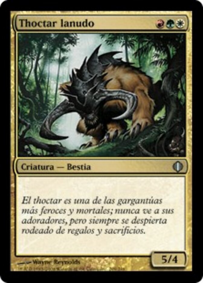 Thoctar lanudo