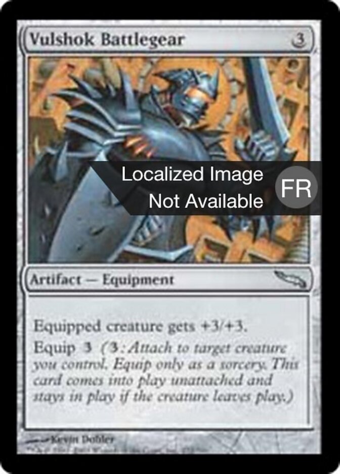 Harnais de bataille vulshok