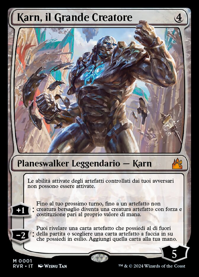 Karn, il Grande Creatore