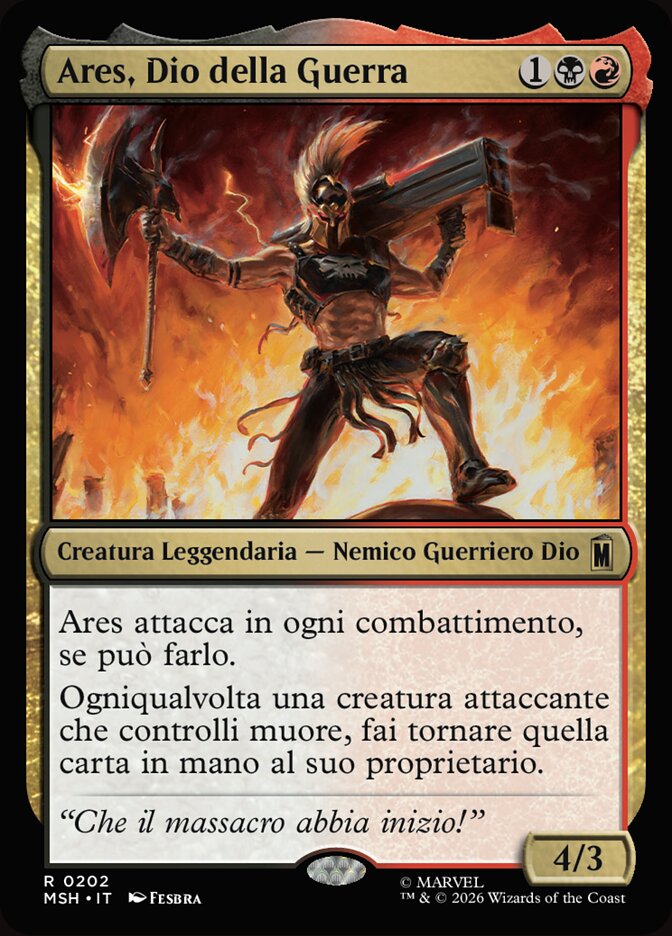 Ares, Dio della Guerra