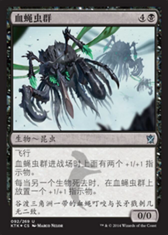 血蝇虫群