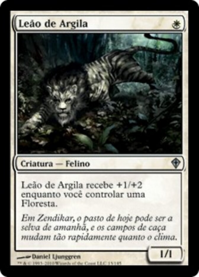 Leão de Argila