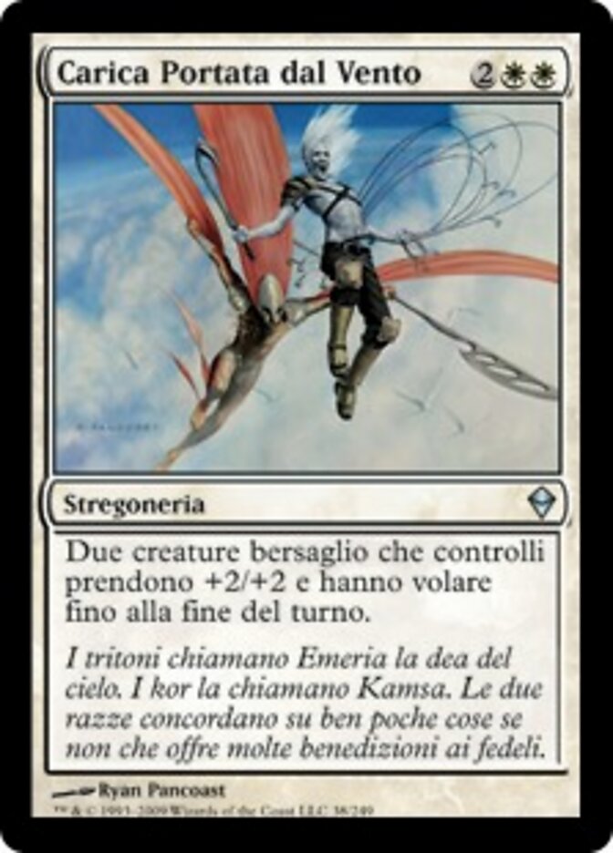 Carica Portata dal Vento