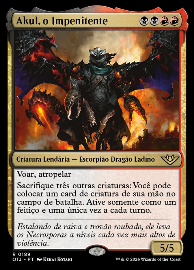 Akul, o Impenitente