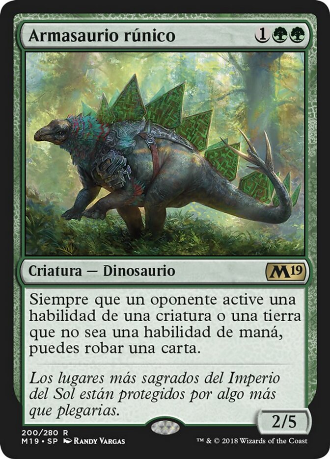Armasaurio rúnico