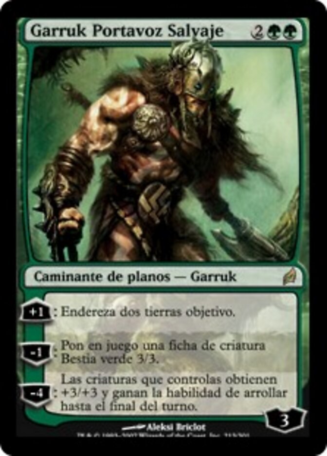 Garruk Portavoz Salvaje