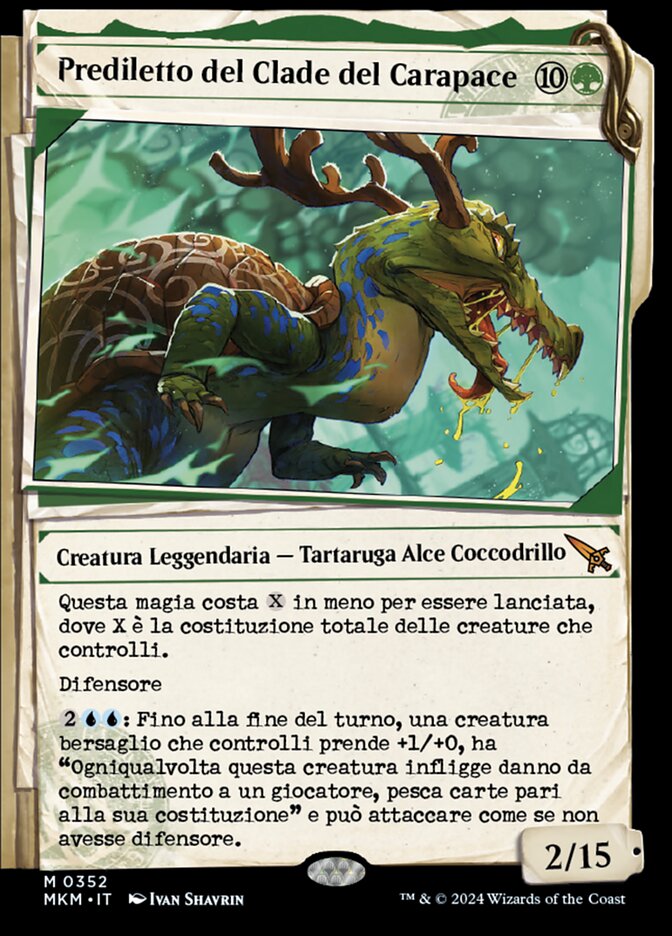 Prediletto del Clade del Carapace
