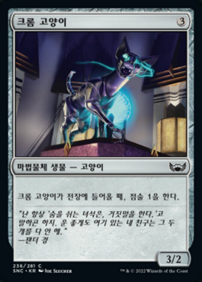 크롬 고양이