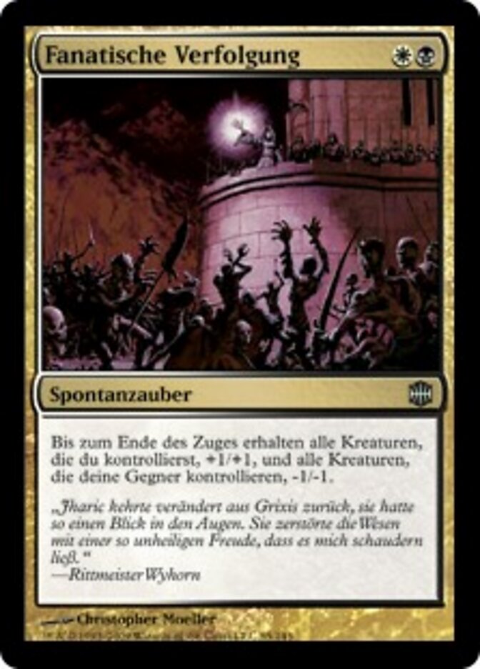 Fanatische Verfolgung
