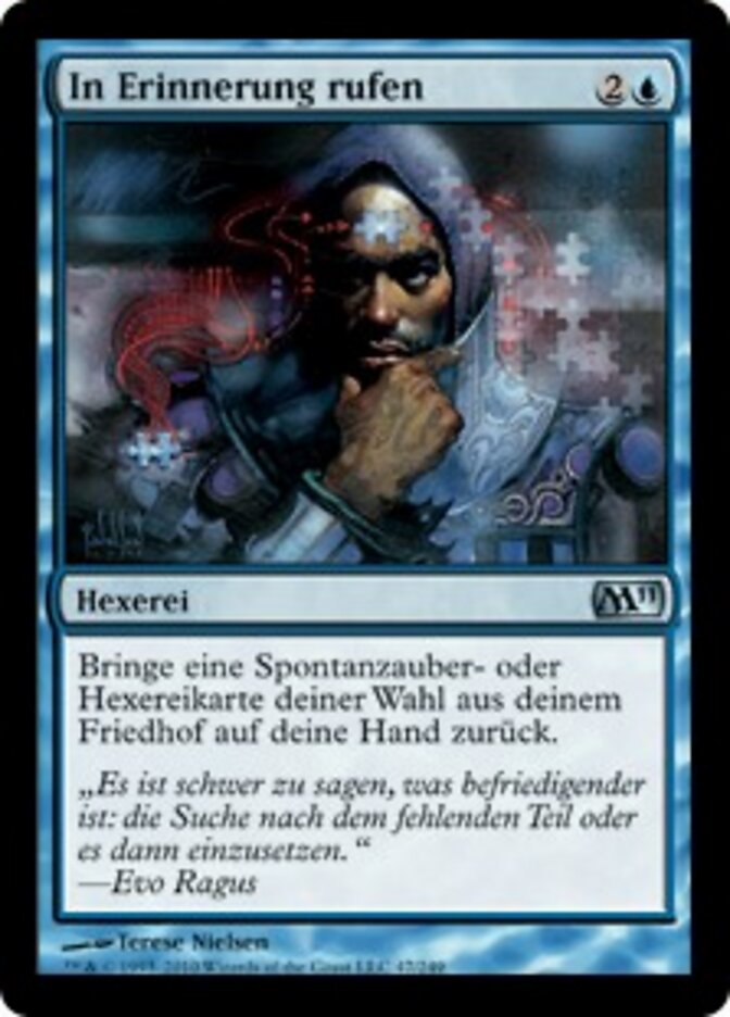 In Erinnerung rufen