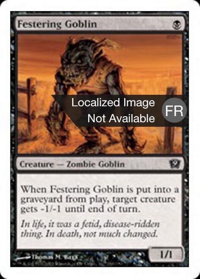 Gobelin pourrissant