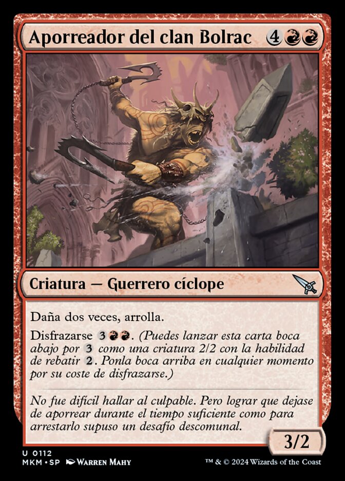 Aporreador del clan Bolrac