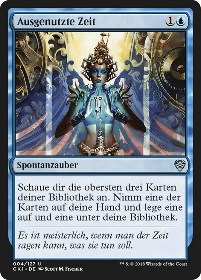 Ausgenutzte Zeit
