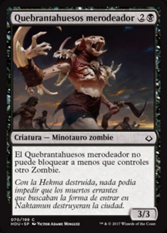 Quebrantahuesos merodeador