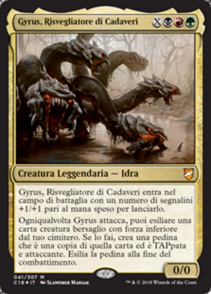 Gyrus, Risvegliatore di Cadaveri