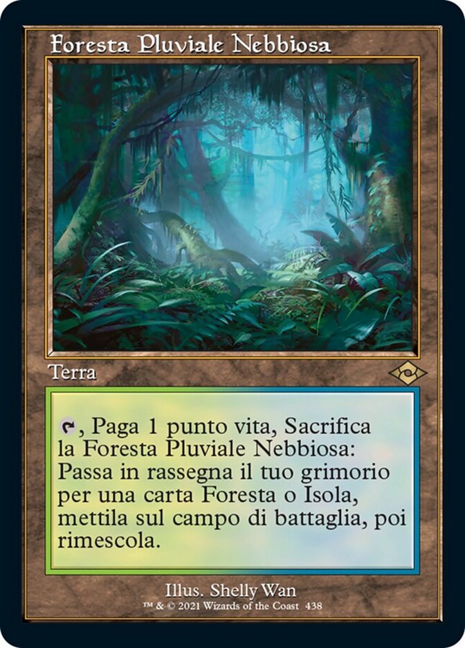 Foresta Pluviale Nebbiosa