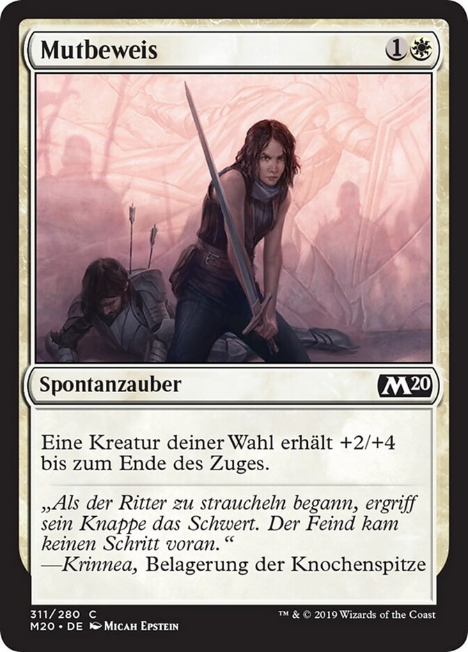 Mutbeweis