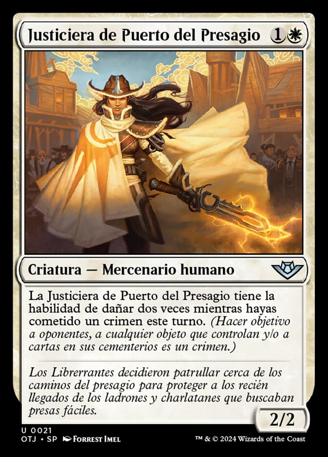 Justiciera de Puerto del Presagio