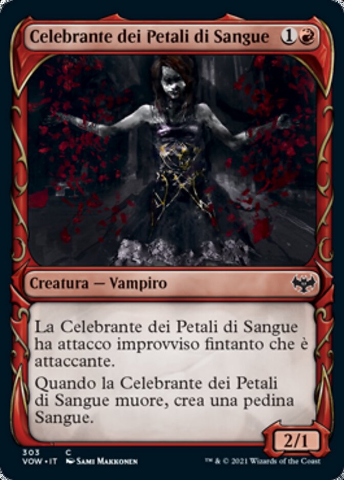 Celebrante dei Petali di Sangue