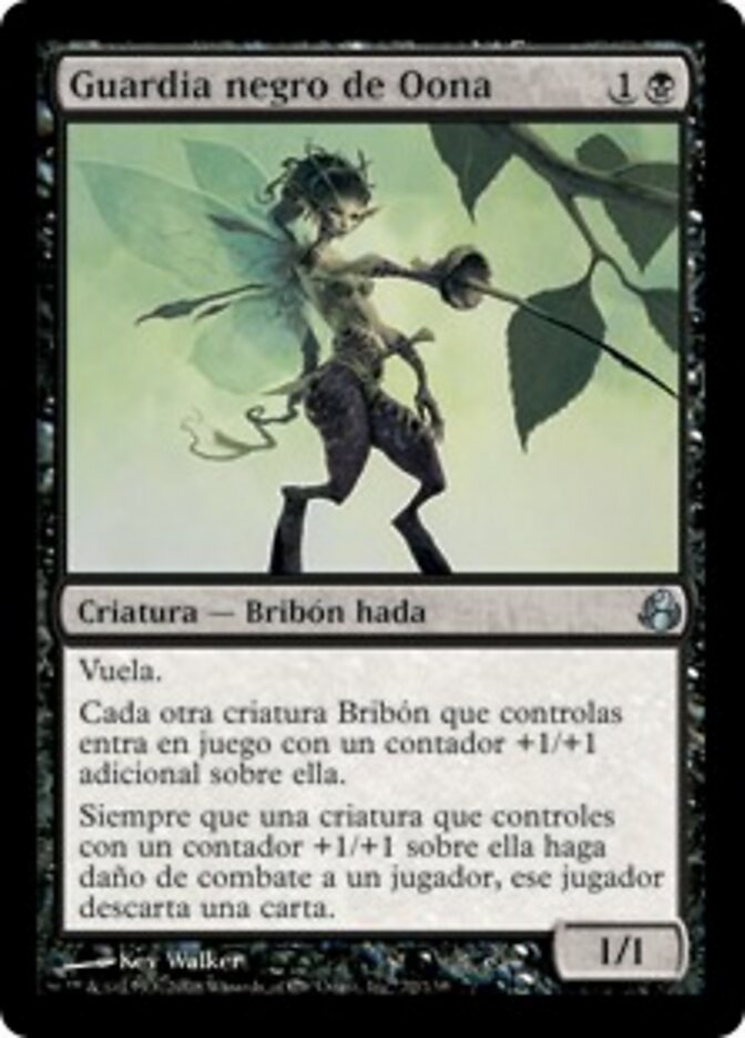 Guardia negro de Oona