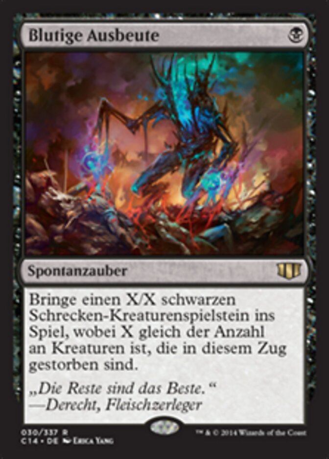 Blutige Ausbeute