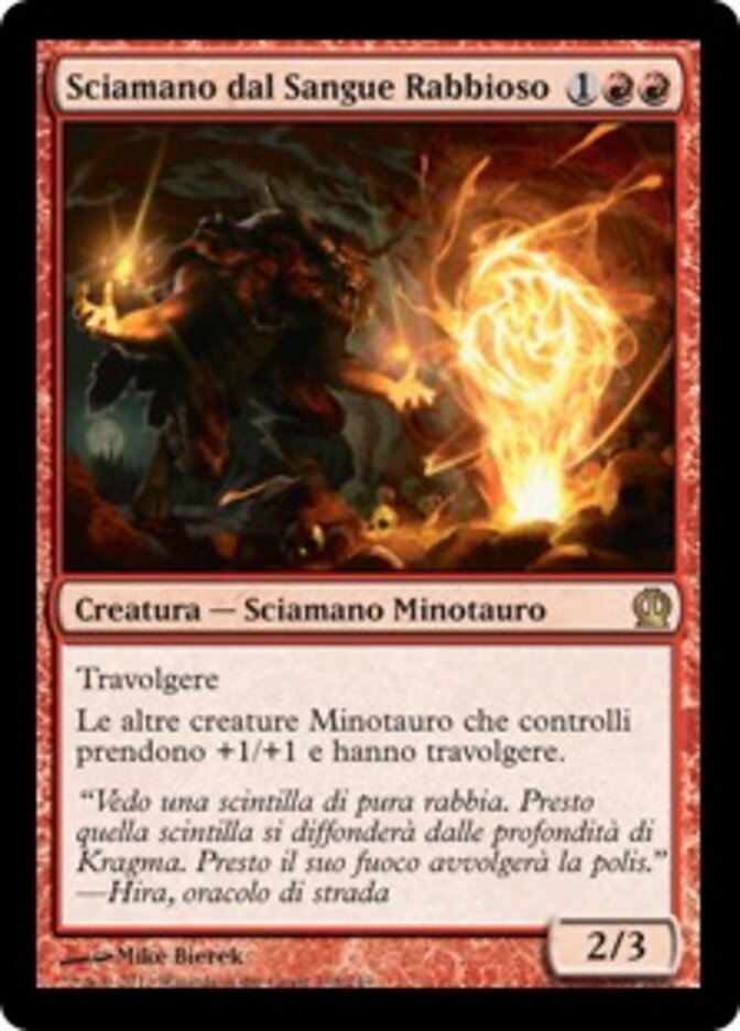 Sciamano dal Sangue Rabbioso