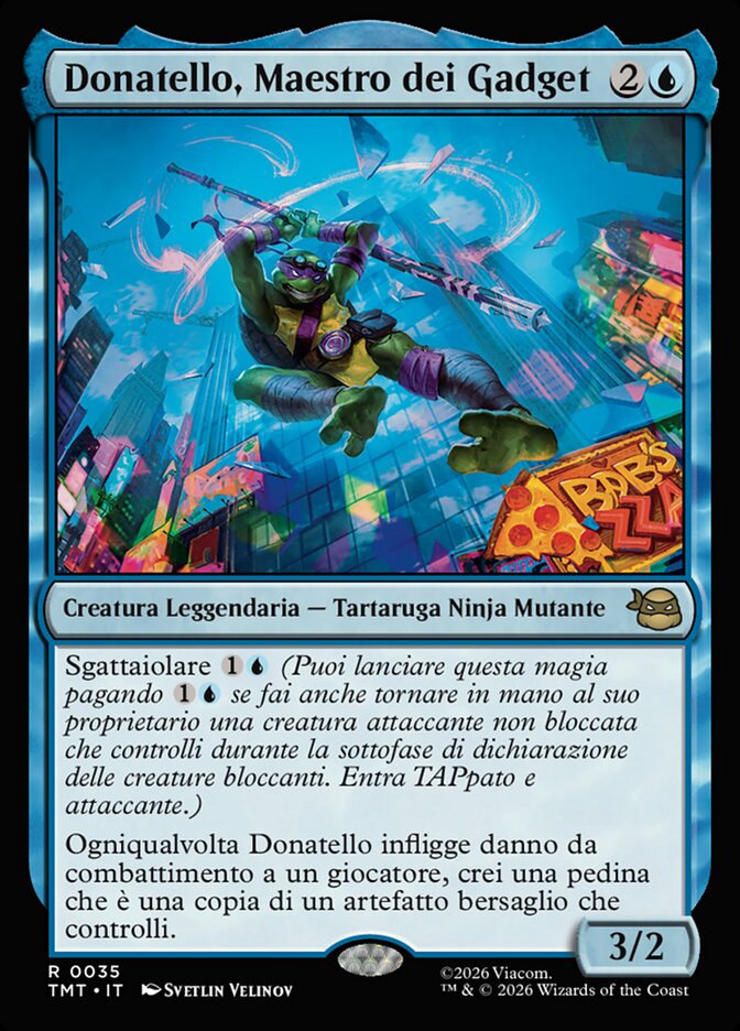 Donatello, Maestro dei Gadget
