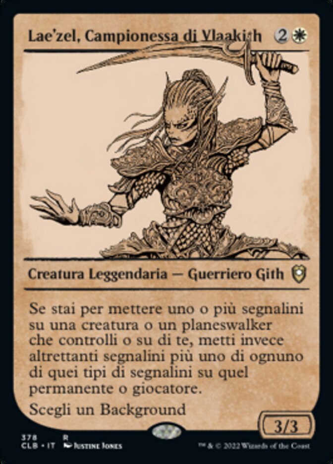 Lae'zel, Campionessa di Vlaakith