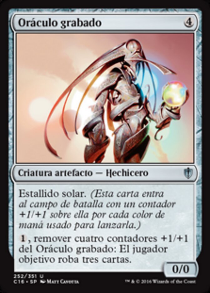 Oráculo grabado