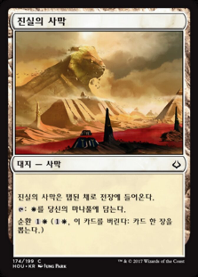진실의 사막