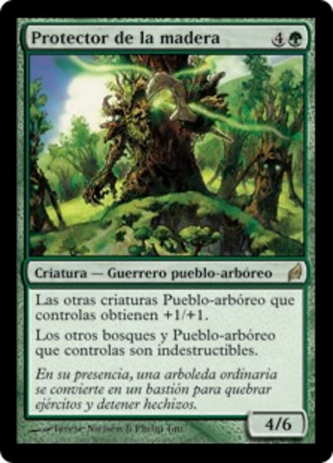 Protector de la madera