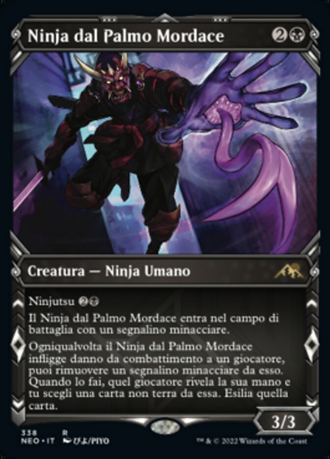 Ninja dal Palmo Mordace