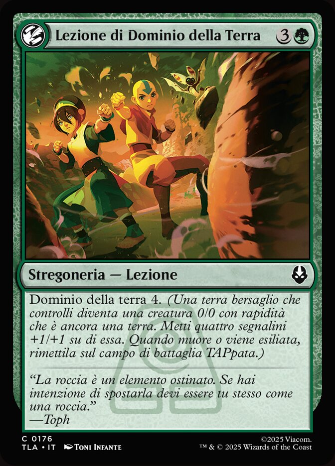 Lezione di Dominio della Terra