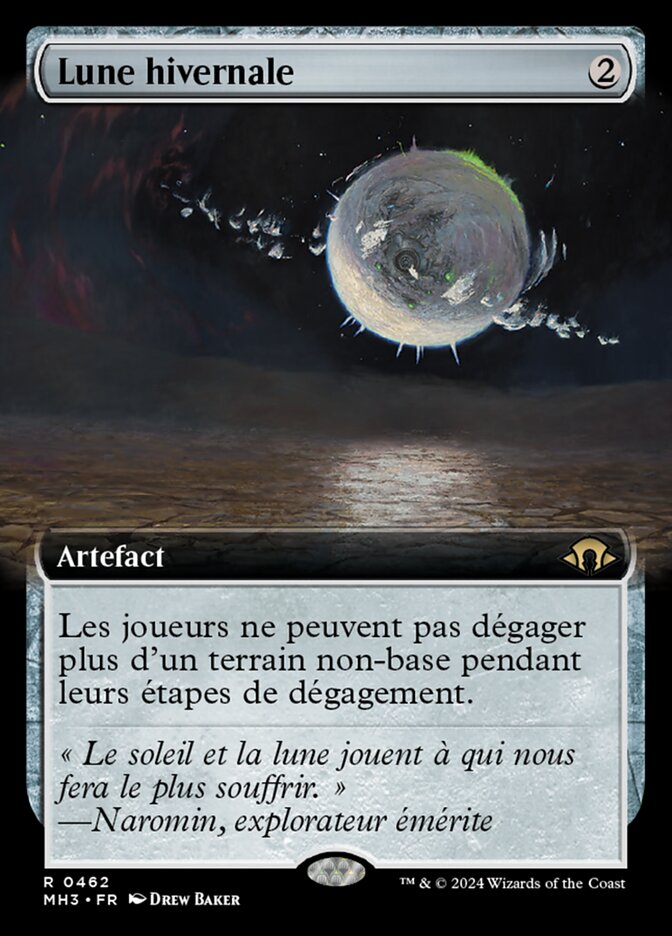 Lune hivernale