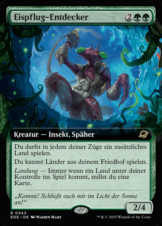 Eispflug-Entdecker