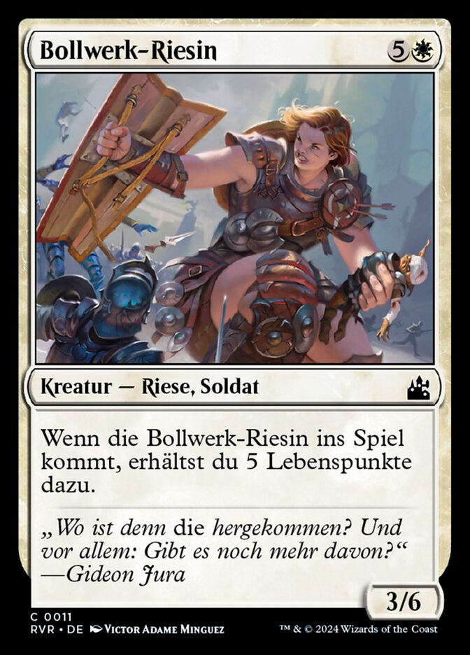 Bollwerk-Riesin