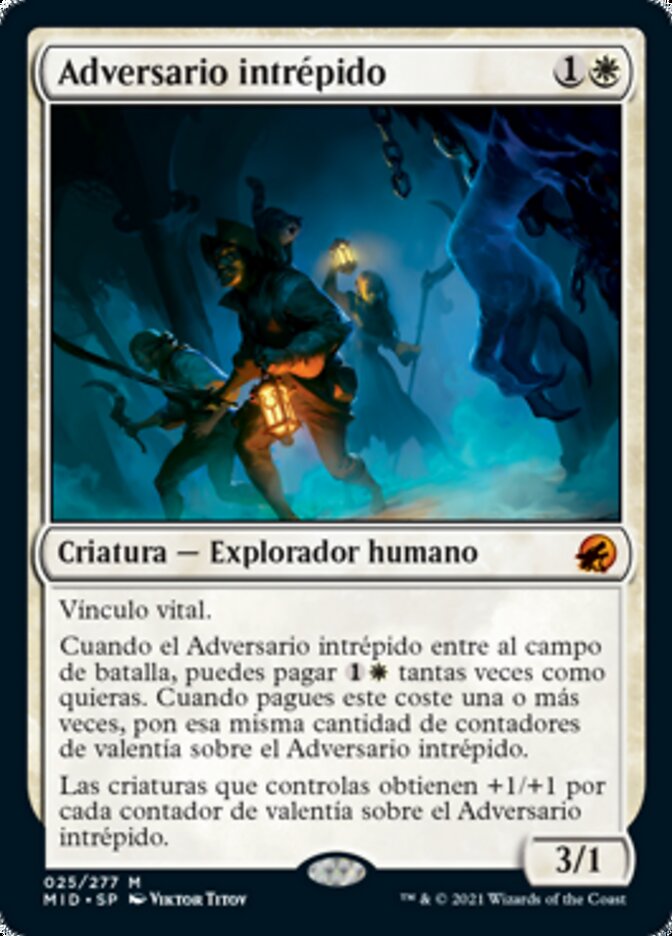 Adversario intrépido
