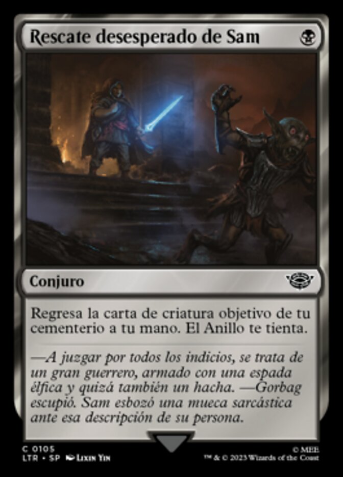 Rescate desesperado de Sam