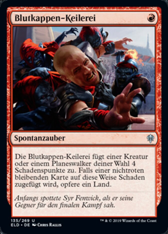 Blutkappen-Keilerei
