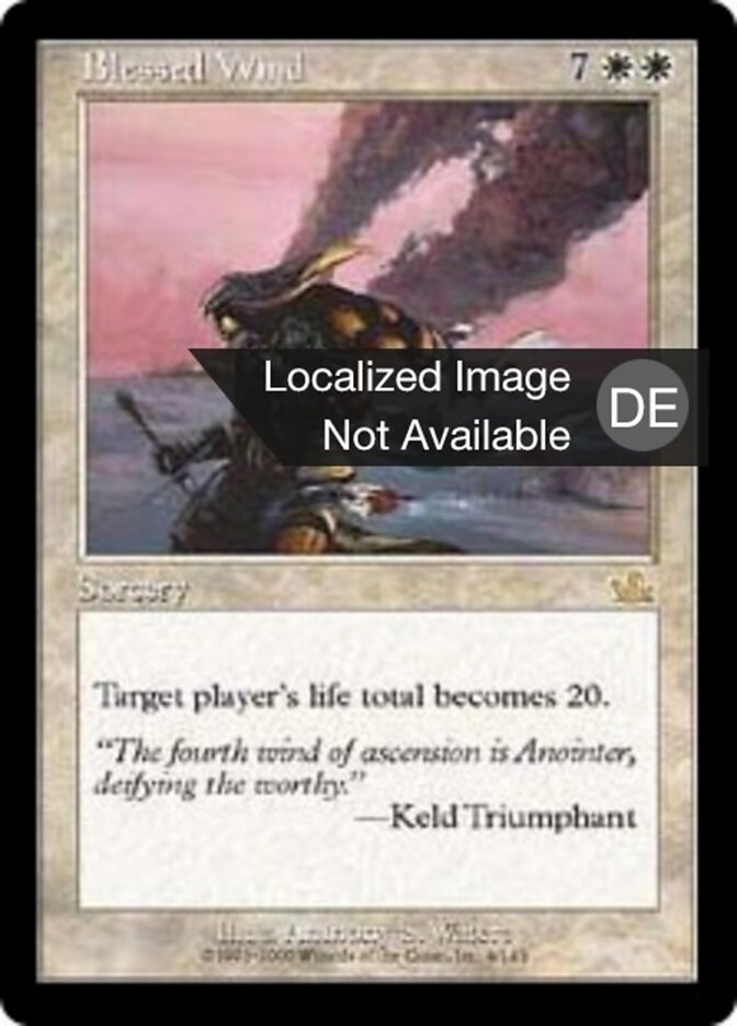 Gesegneter Wind