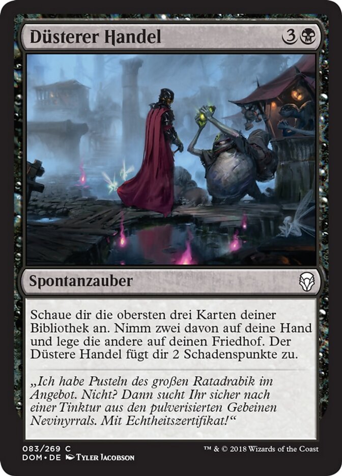 Düsterer Handel