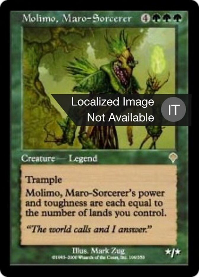 Molimo,Stregone Maro