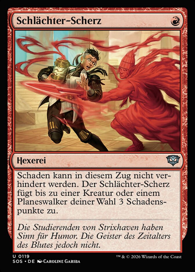 Schlächter-Scherz