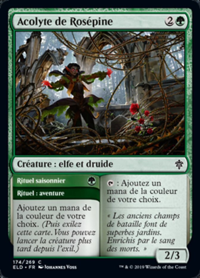 Rosethorn Acolyte // Seasonal Ritual