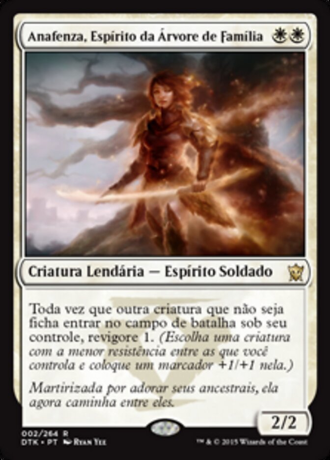 Anafenza, Espírito da Árvore de Família