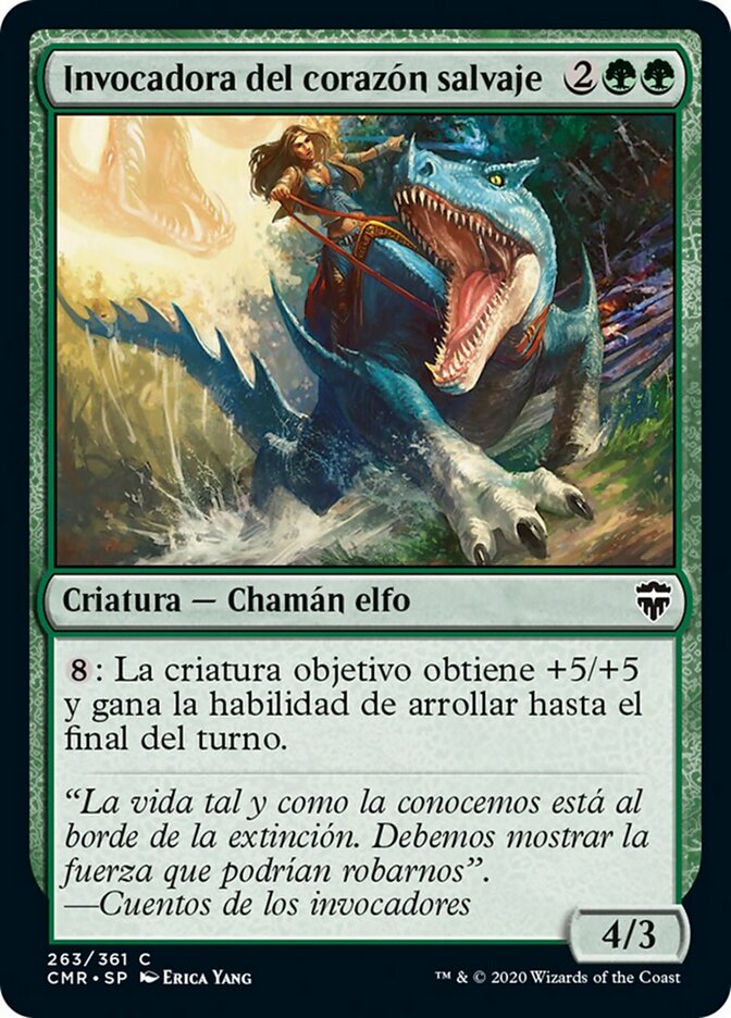 Invocadora del corazón salvaje