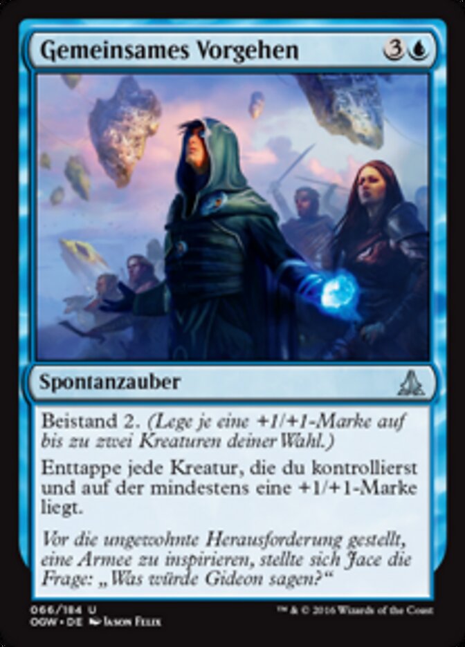 Gemeinsames Vorgehen