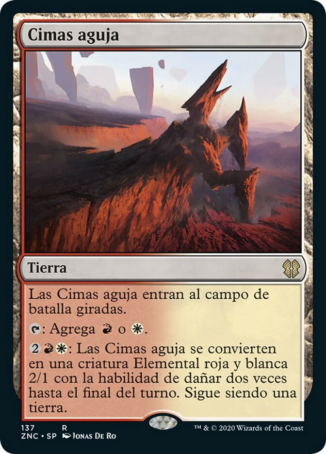 Cimas aguja