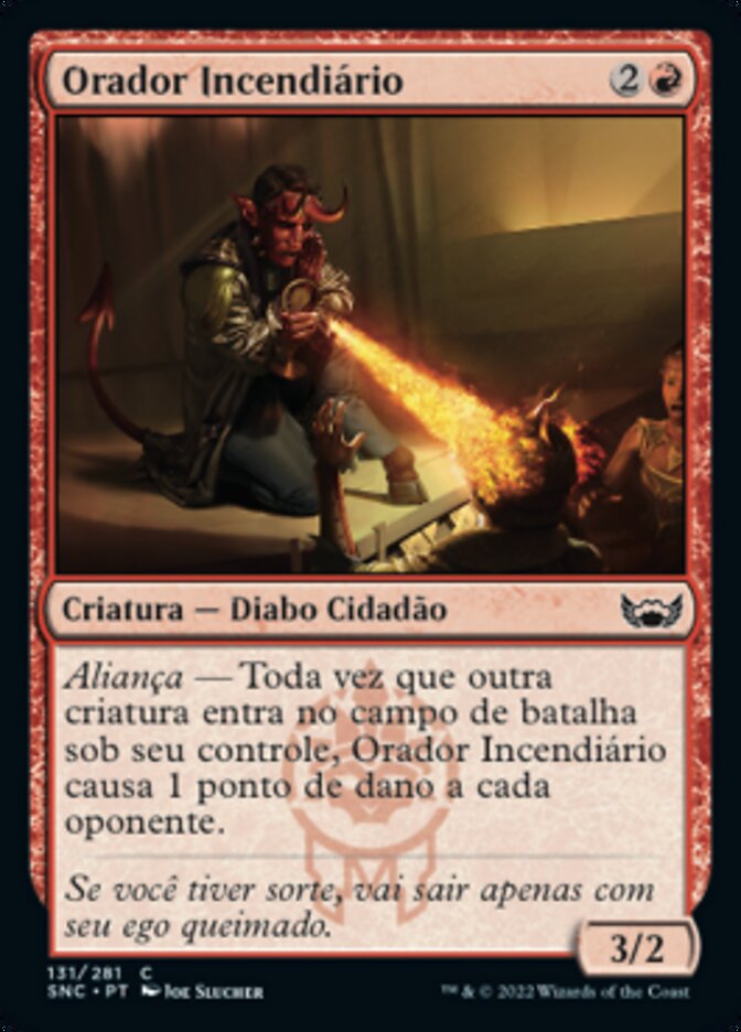 Orador Incendiário