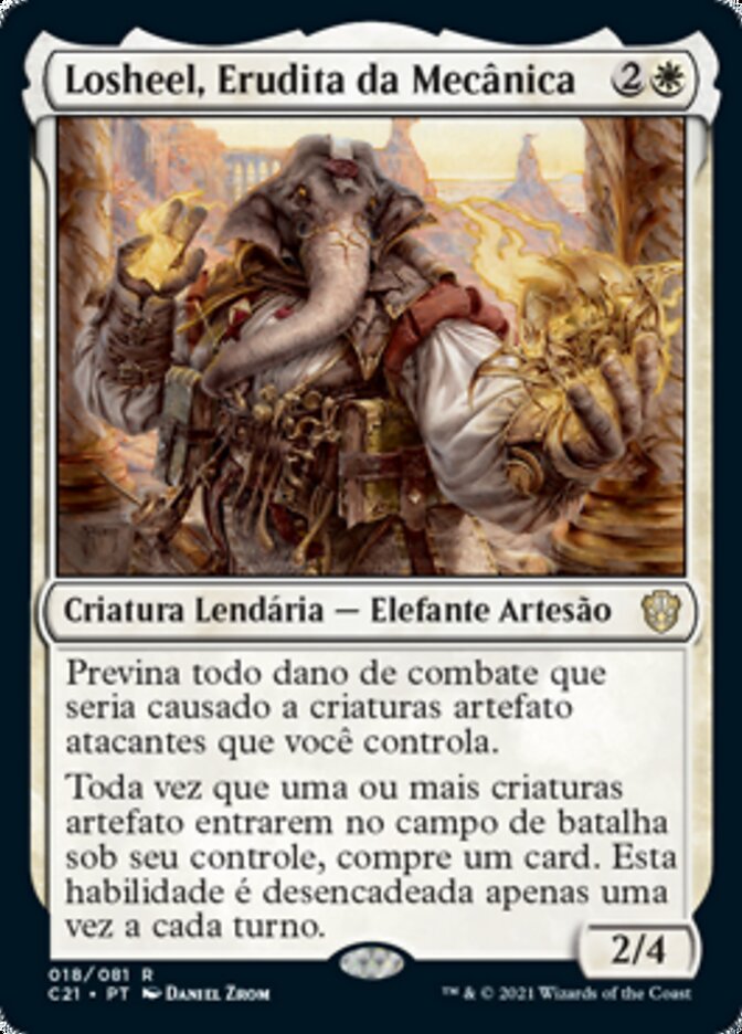Losheel, Erudita da Mecânica